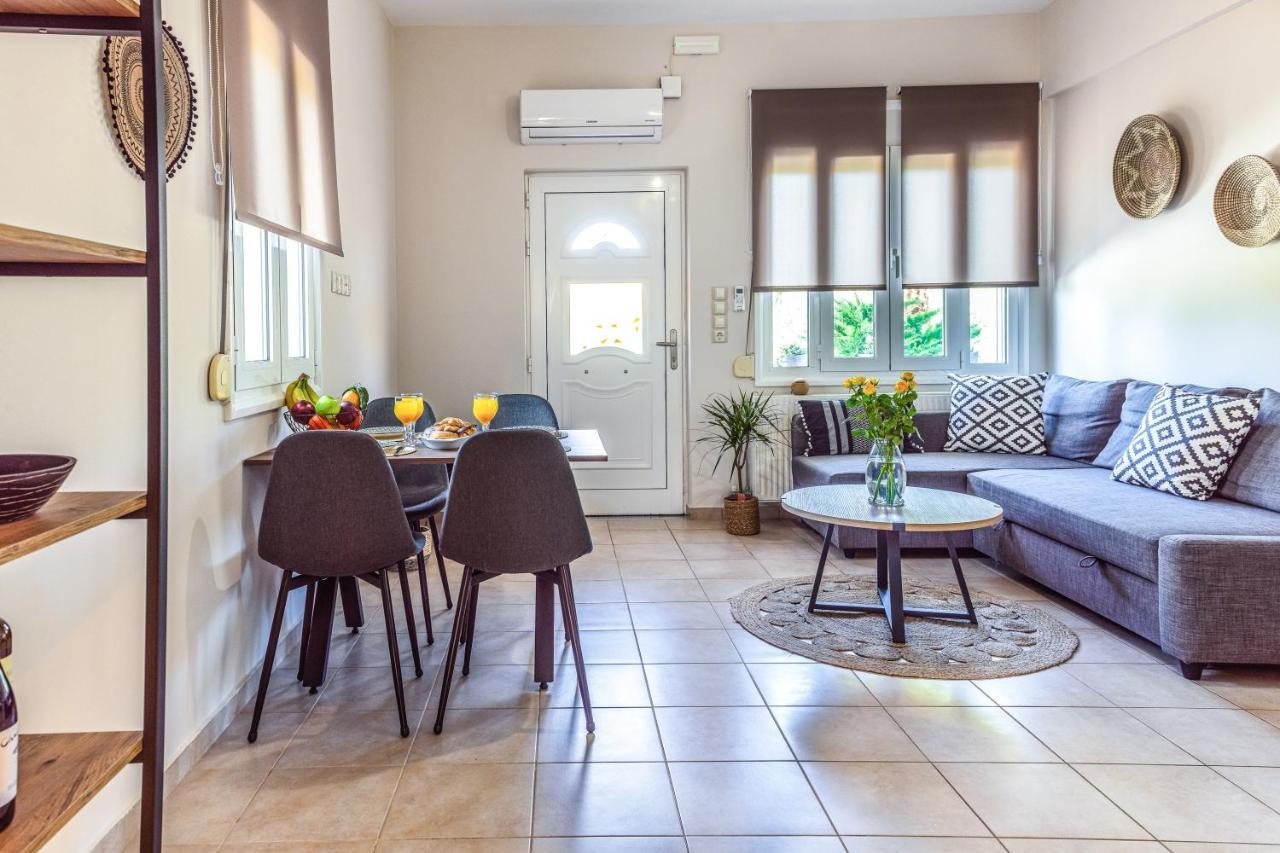 Eleanna'S House - 400M From The Beach 罗希姆诺 外观 照片